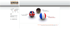 Desktop Screenshot of giroudfonderie.com